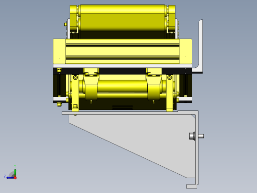 可调角度的输送机右视缩略图