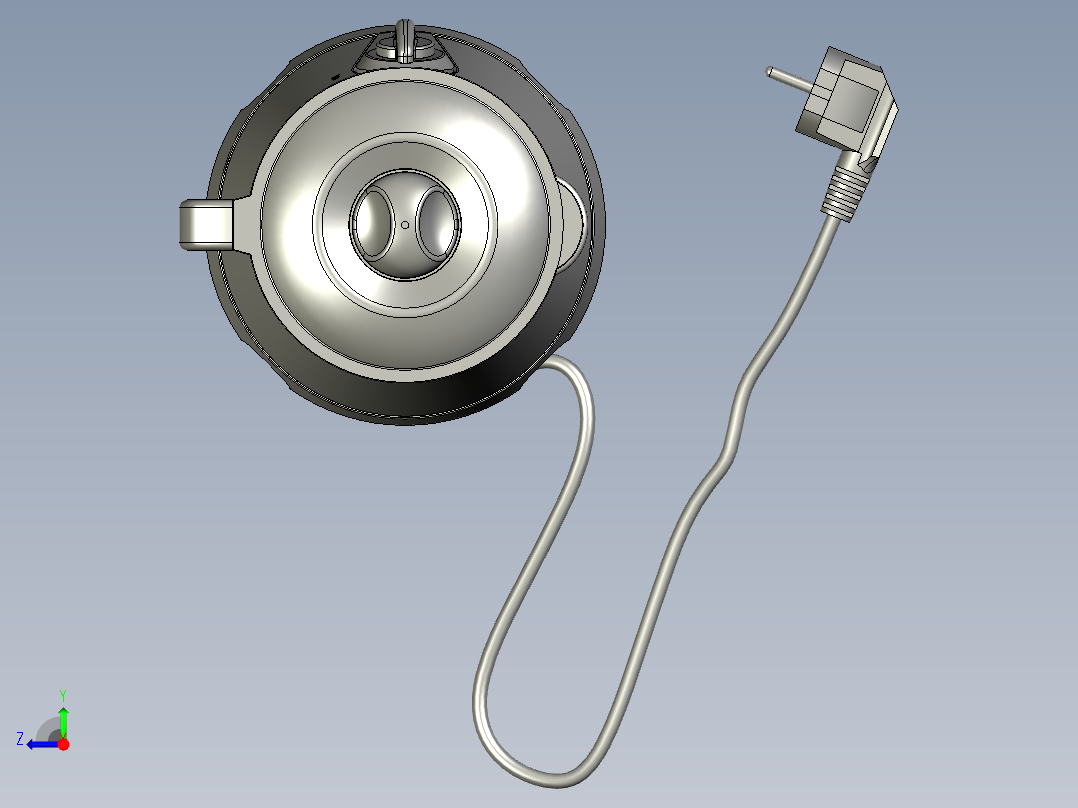 搅拌机step右视图
