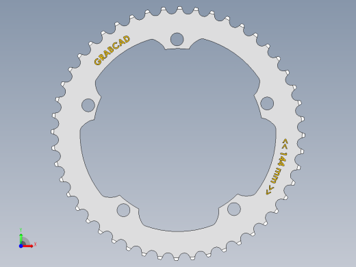 齿盘前视缩略图