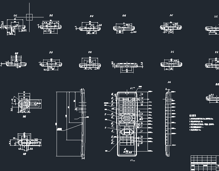 DVD遥控器前盖注塑模设计（有cad图+文献翻译）
