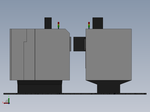 机床模型后视缩略图