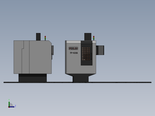 机床模型左视缩略图