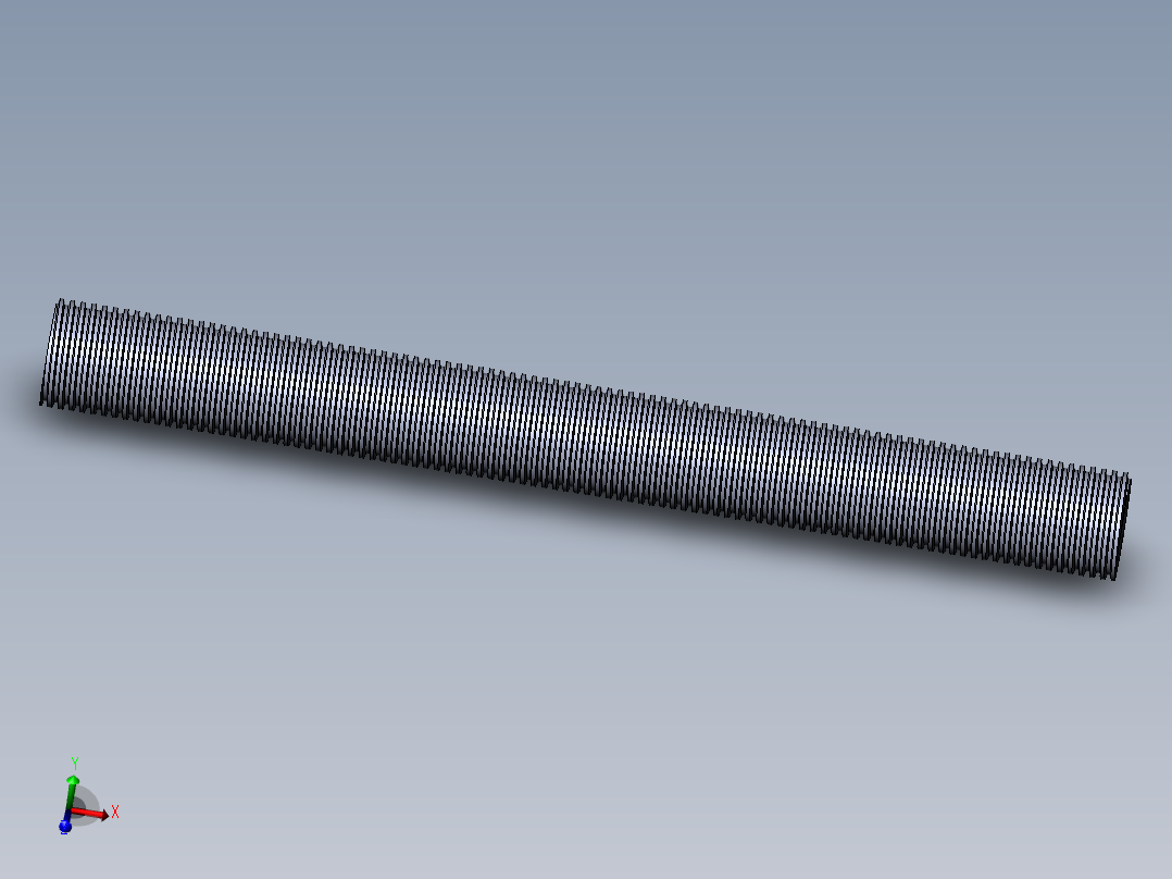 公制 （ISO） 梯形螺钉-TR20x2x200.SLDPRT