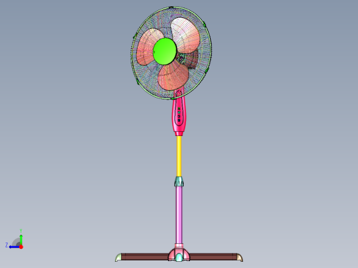 家用落地风扇电扇右视缩略图