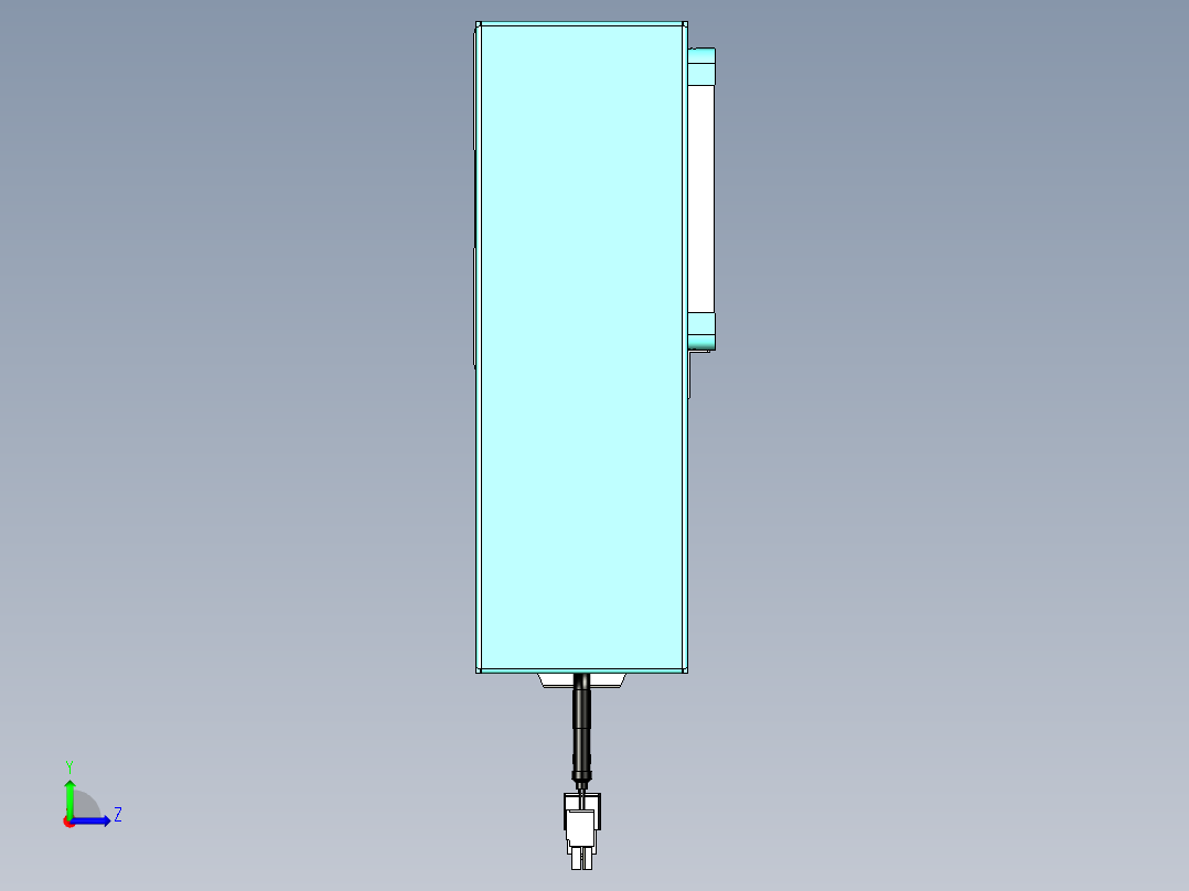 威洛博VC丝杆传动-无尘环境VC14-Lxx-C-S1250-BL-ZP75-C3左视图