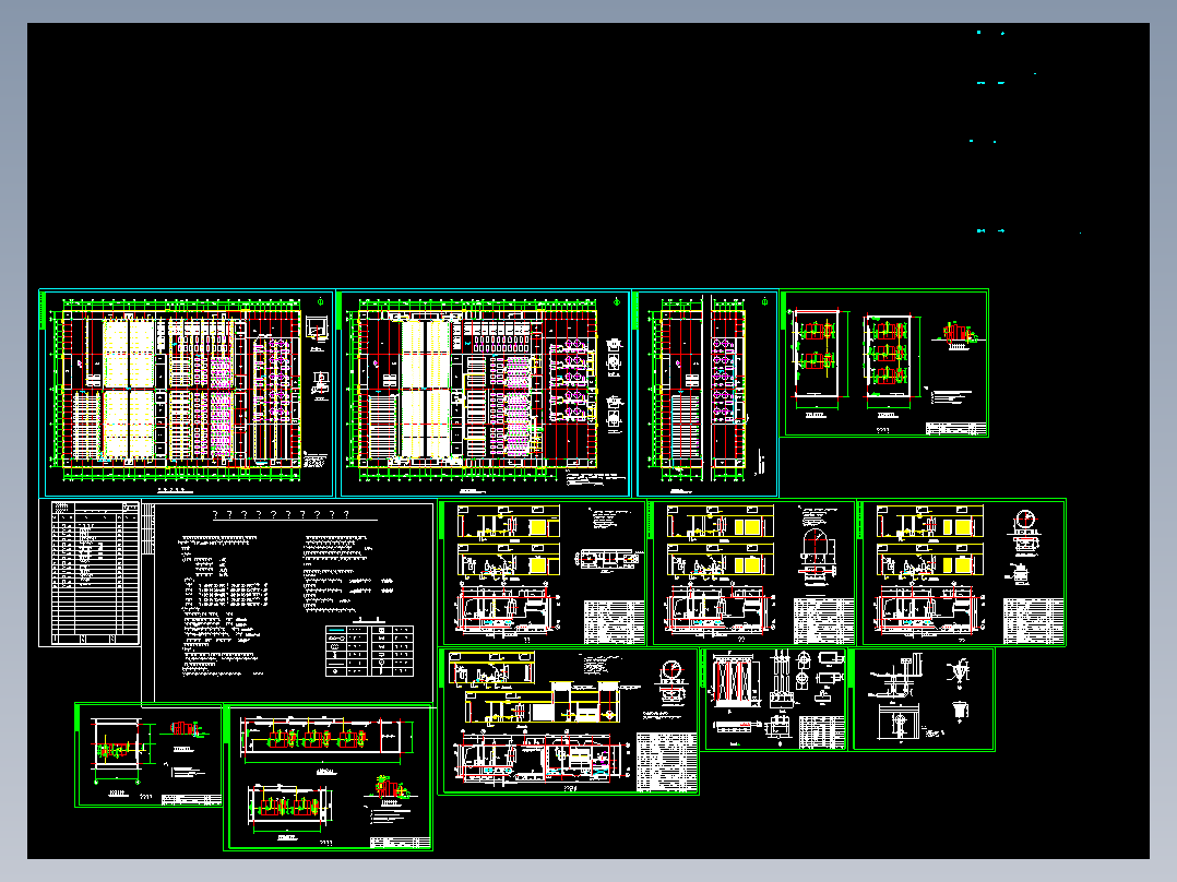 纺织车间除尘空调设计图