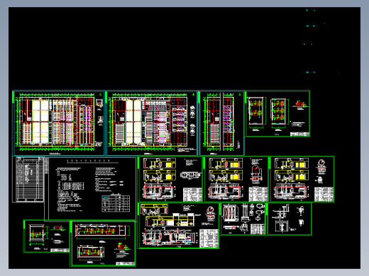 纺织车间除尘空调设计图