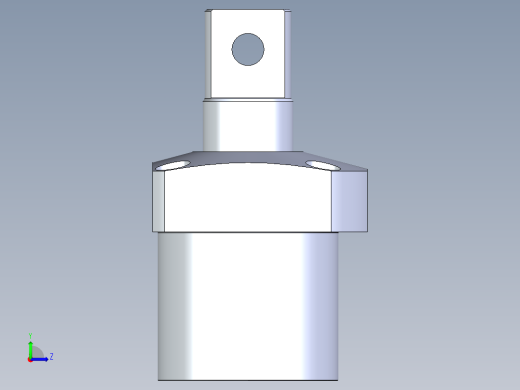 KOSMEKLG0900-Sx-P多系列多零件图纸模型左视缩略图