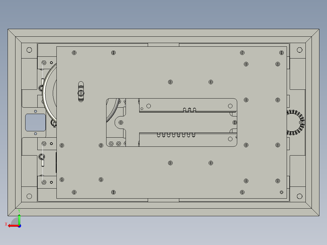 功率放大器18后视图