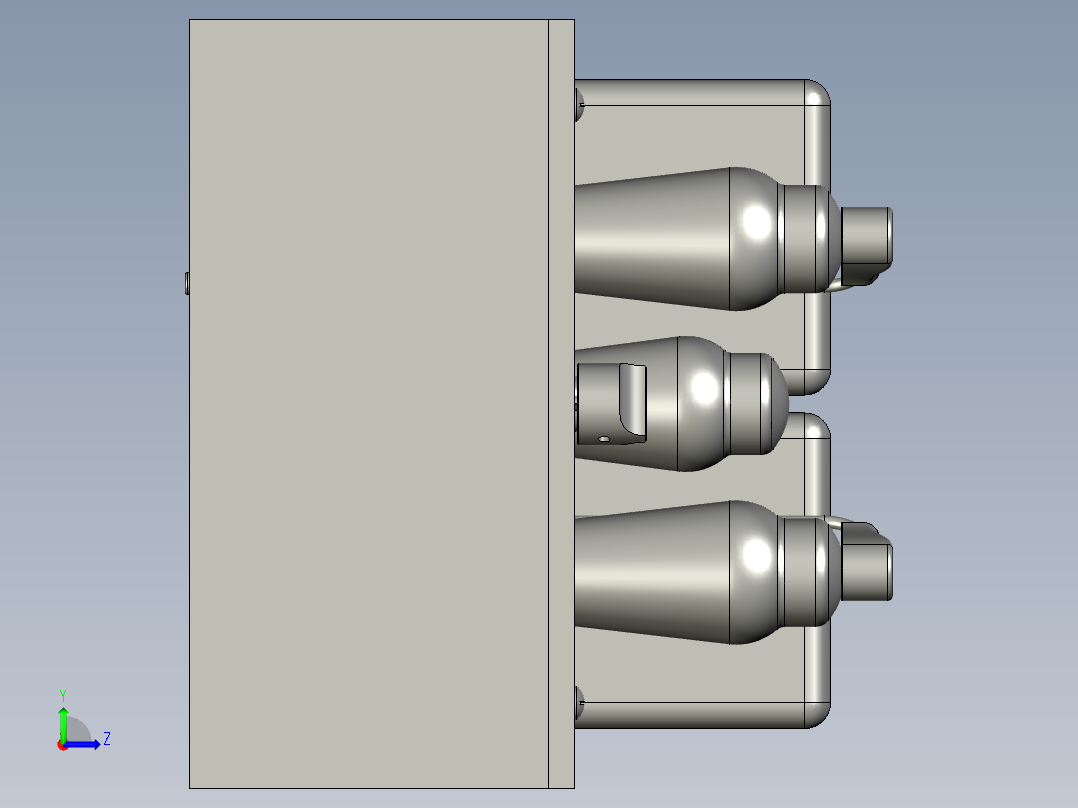 功率放大器18左视图