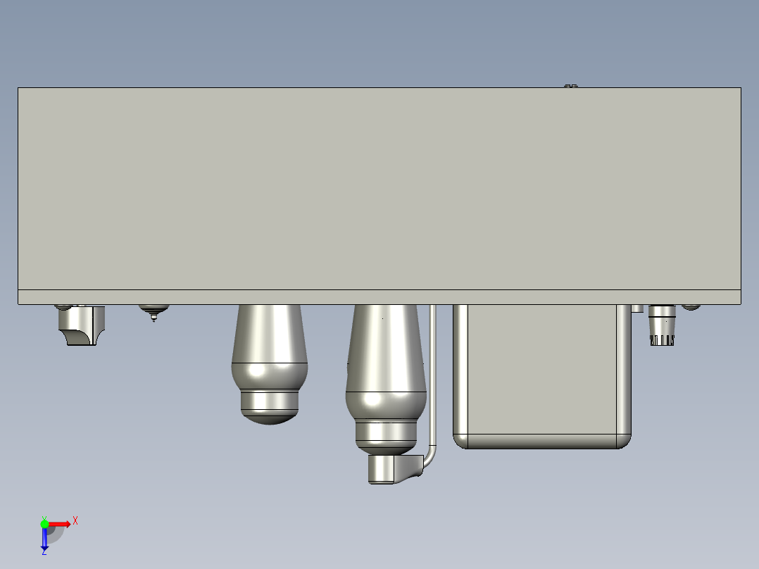 功率放大器18俯视图