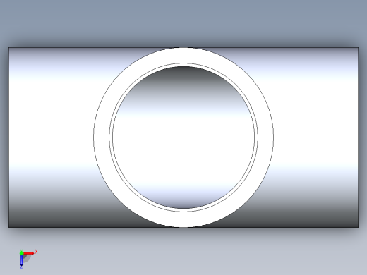 聚氯乙烯配件01-Sch80_Tee_SxSxS_801-020_2in俯视缩略图