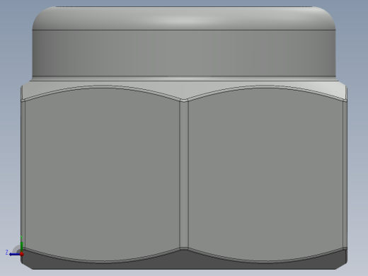 紧固件-0.3750 Lock Nut右视缩略图