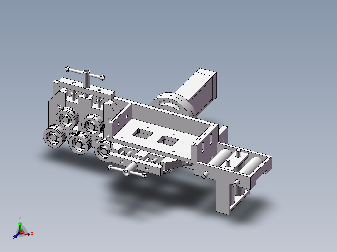 滚焊机之调丝器