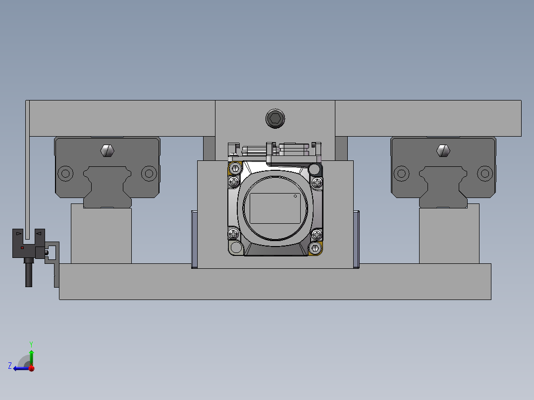 滚珠丝杆模组右视图