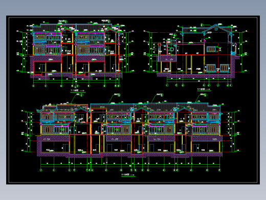 (jia)绿城•苏州桃花源11#楼建筑施工图