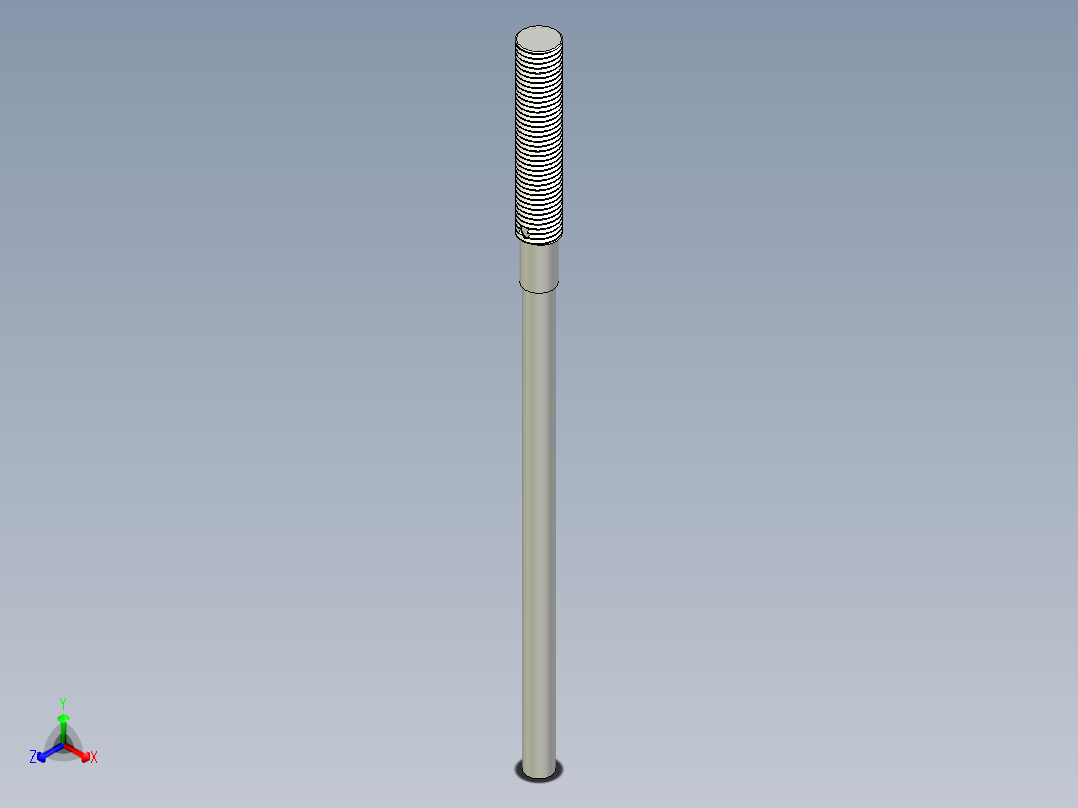 接近传感器PDE04正等轴测图