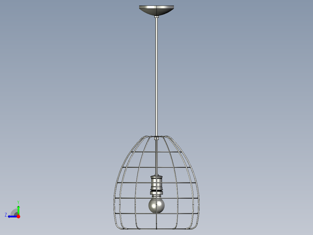 复古吊灯4右视图