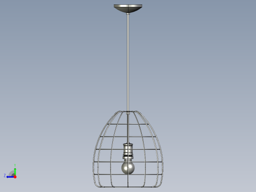 复古吊灯4右视缩略图