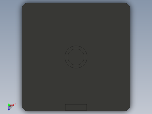 型材-BR 50X50 COVER CAP KJN528969俯视缩略图
