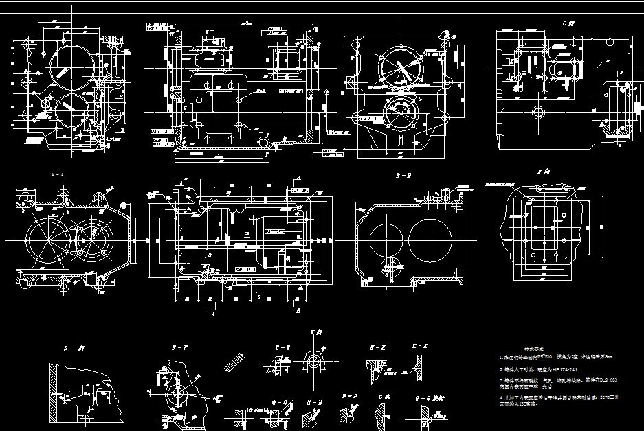 XZ25.50变速箱箱体制造工艺规程及专用夹具设计[镗]
