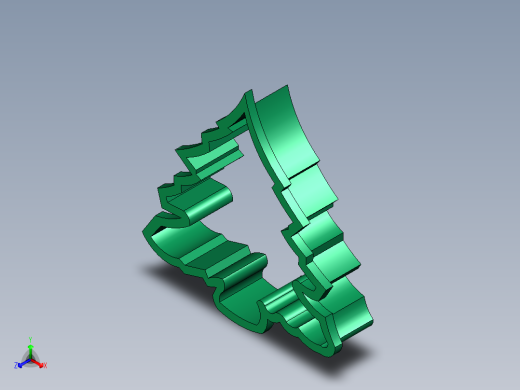 圣诞饼干模具系列正等轴测缩略图