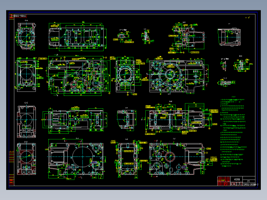 195柴油机部分图样1053671==60