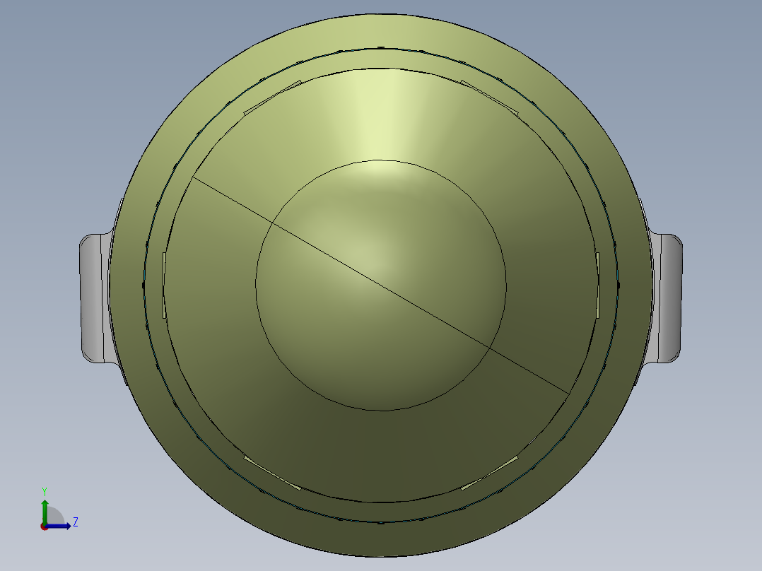 长征11号火箭模型左视图