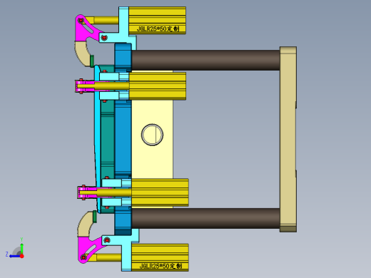 CS19-C-CNC4笔记本CNC工装夹具三维模型-180523右视缩略图