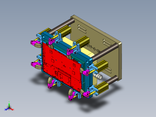 CS19-C-CNC4笔记本CNC工装夹具三维模型-180523正等轴测缩略图