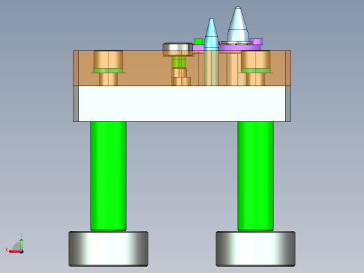 汽车锁零件全自动铆轴设备Creo5.0.zip后视缩略图