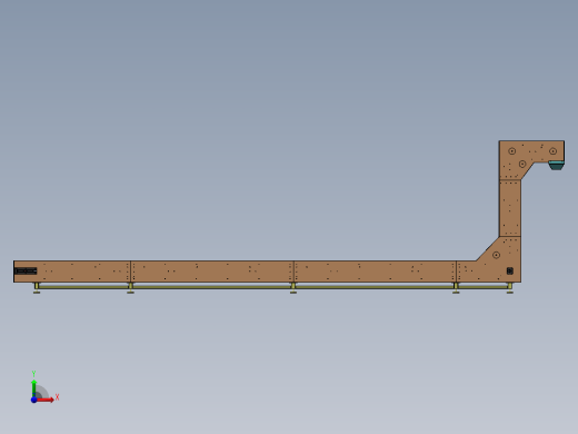1升Z型斗式提升机sw22可编辑前视缩略图
