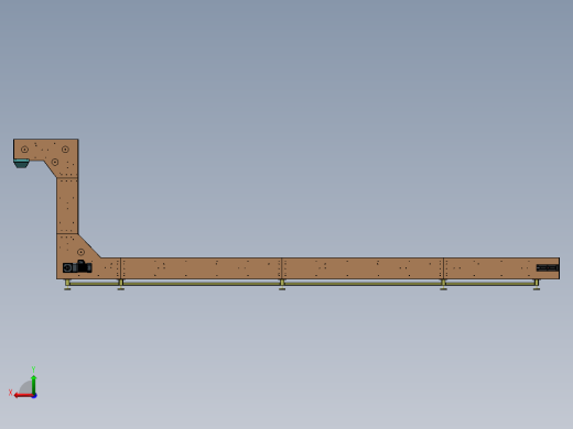 1升Z型斗式提升机sw22可编辑后视缩略图