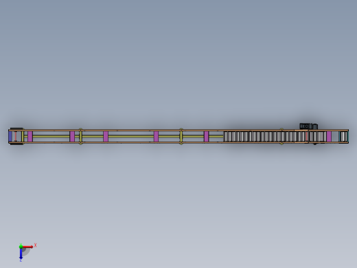 1升Z型斗式提升机sw22可编辑俯视缩略图