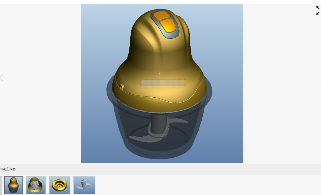 家用绞肉机模型图549793