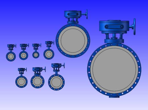 9款最全法兰硬密封蝶阀缩略图