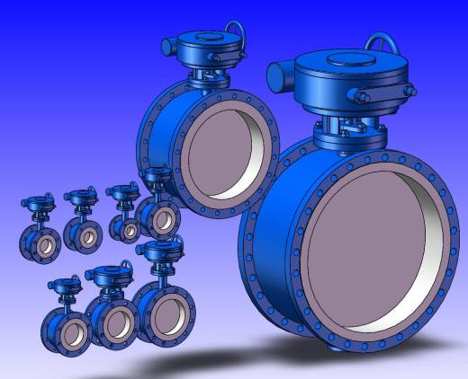 9款最全法兰硬密封蝶阀缩略图