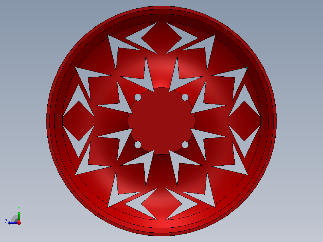 A0002510-汽车轮毂右视图