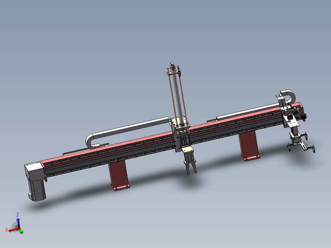 P600 小型仓储货架货箱码垛机