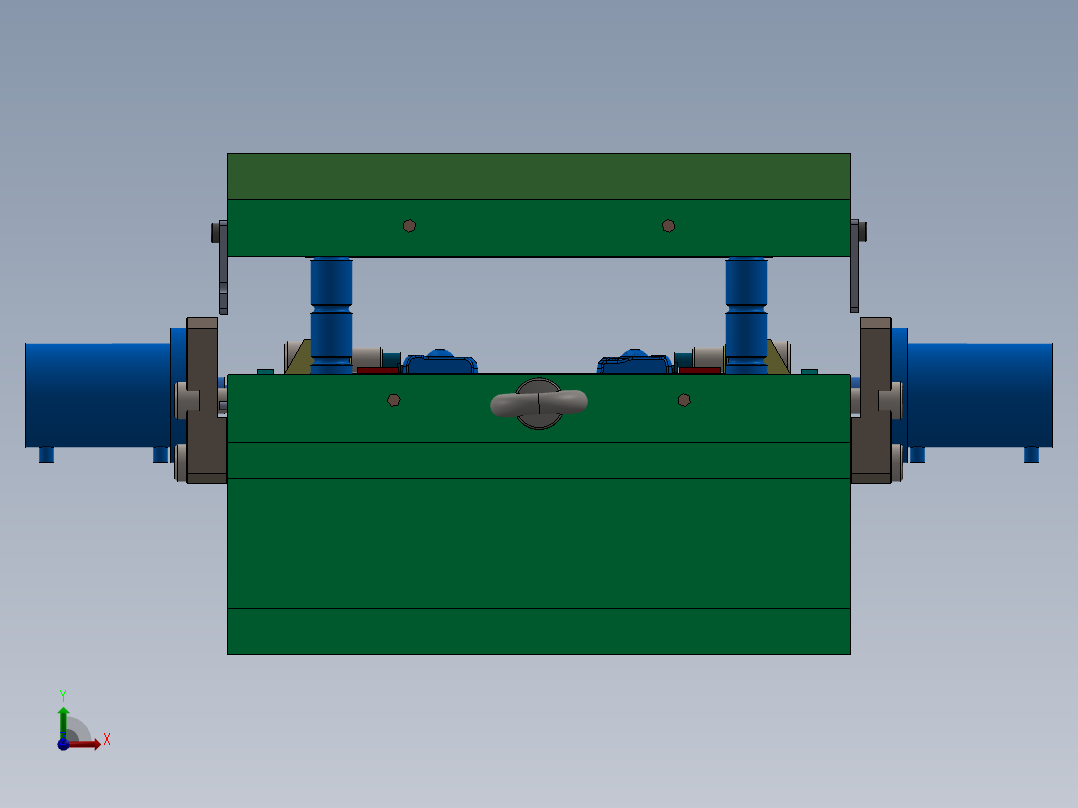 注塑模具、模具(151)前视图