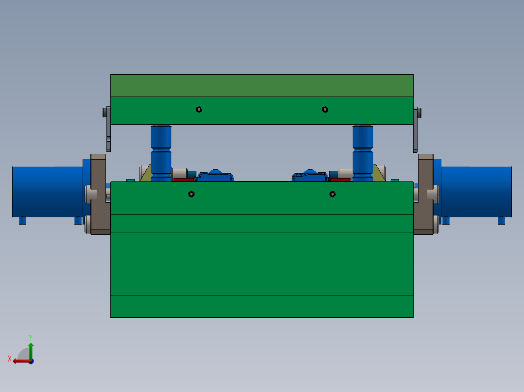 注塑模具、模具(151)后视图