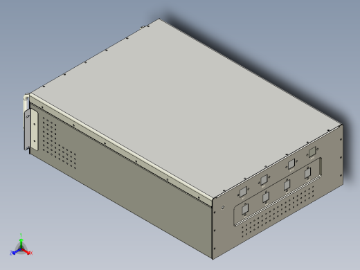 机械行业标准U插箱