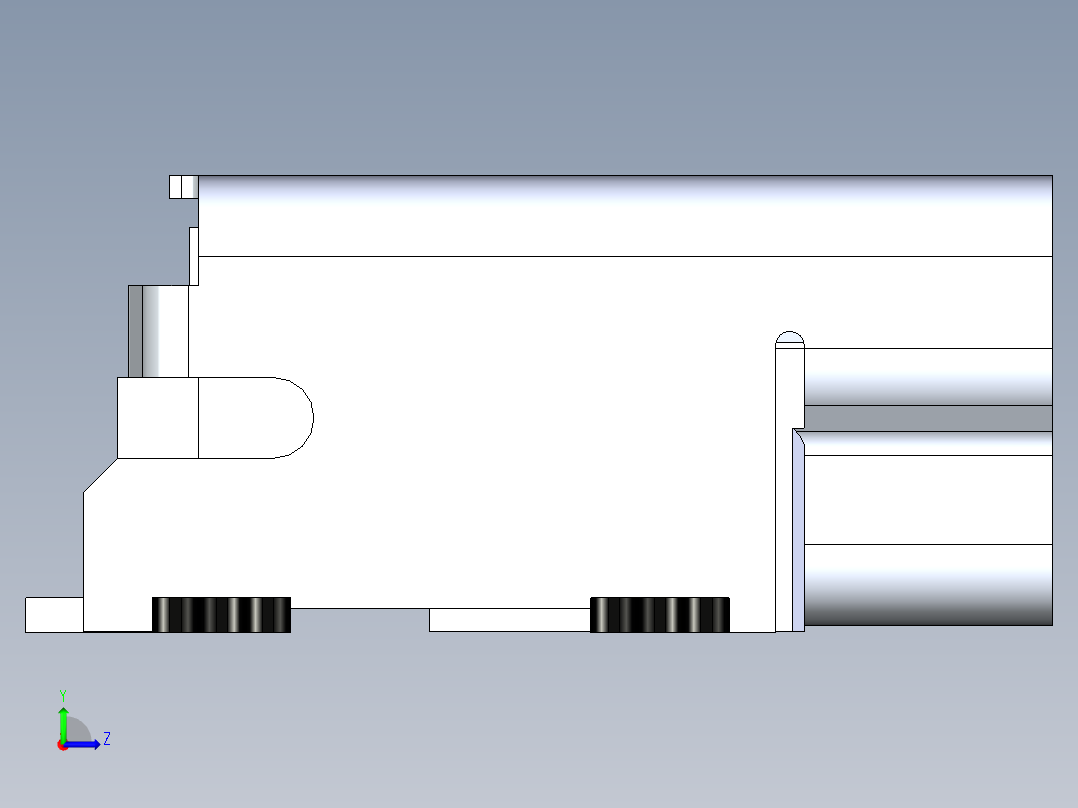 接插件(103)左视图