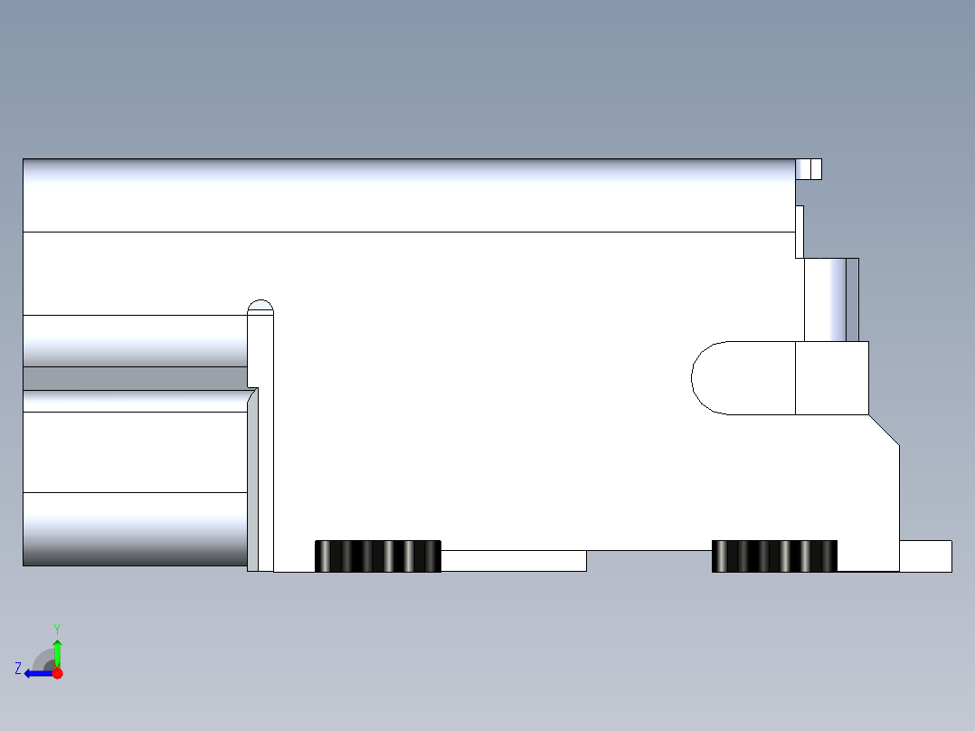 接插件(103)右视图