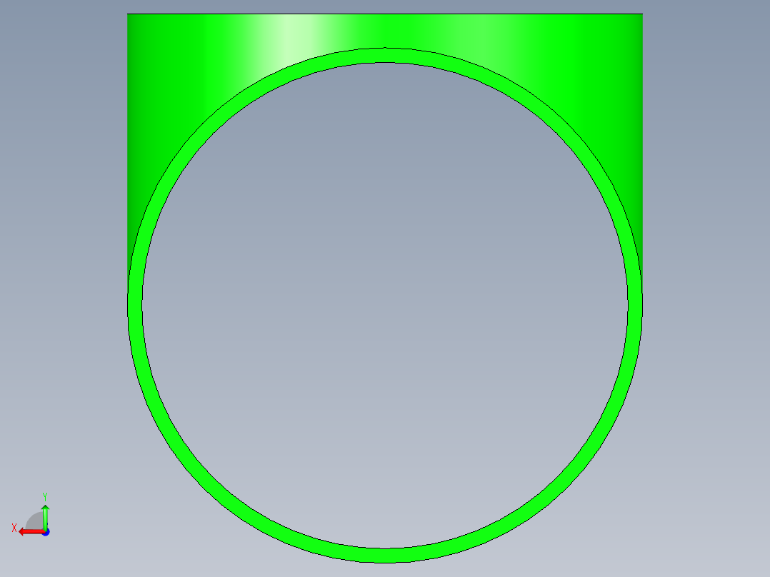 B3004562-三通短卫生管接头 DIN 11850 (系列 2)后视图