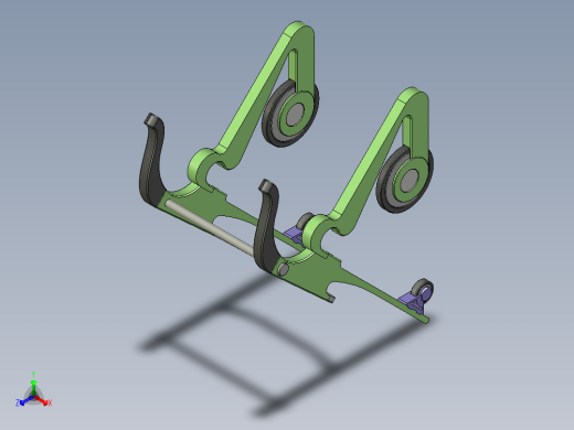 助行器正等轴测缩略图