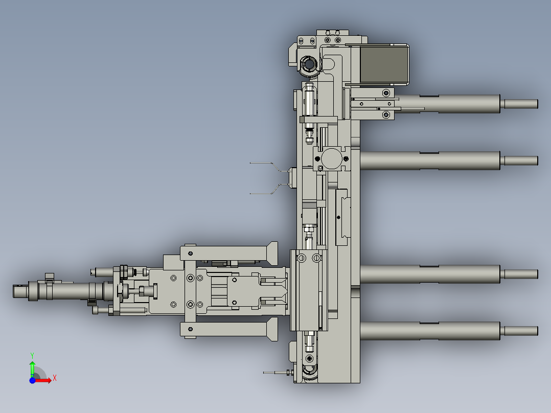XMGZDTD-F1-000矫正支撑平台前视图