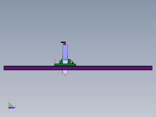 可横向移动采石机左视缩略图
