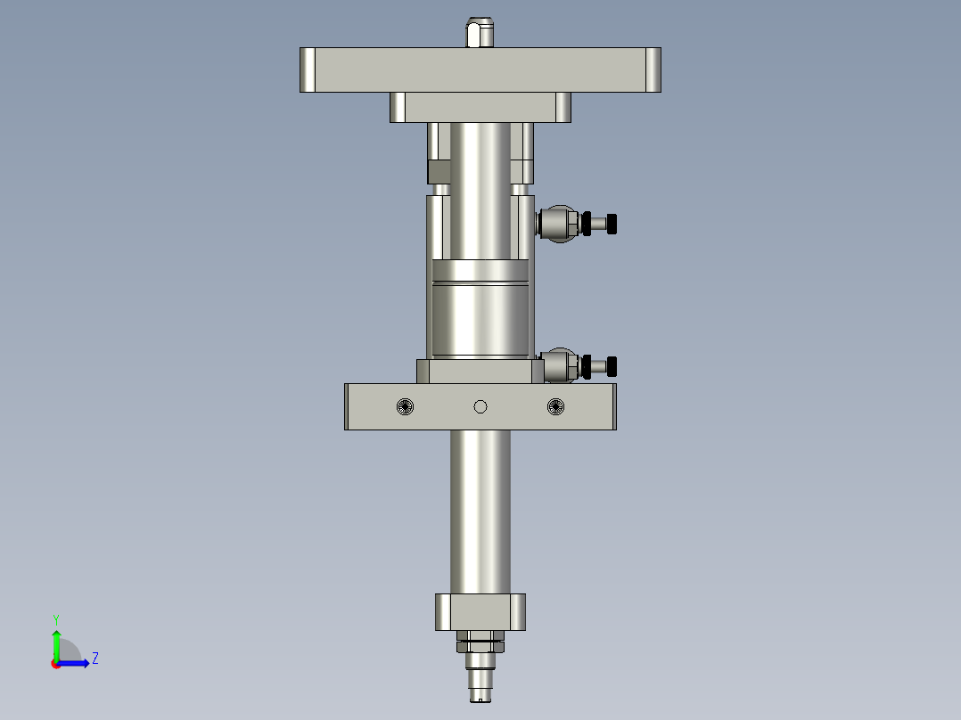 8590002-000轨道顶升左视图