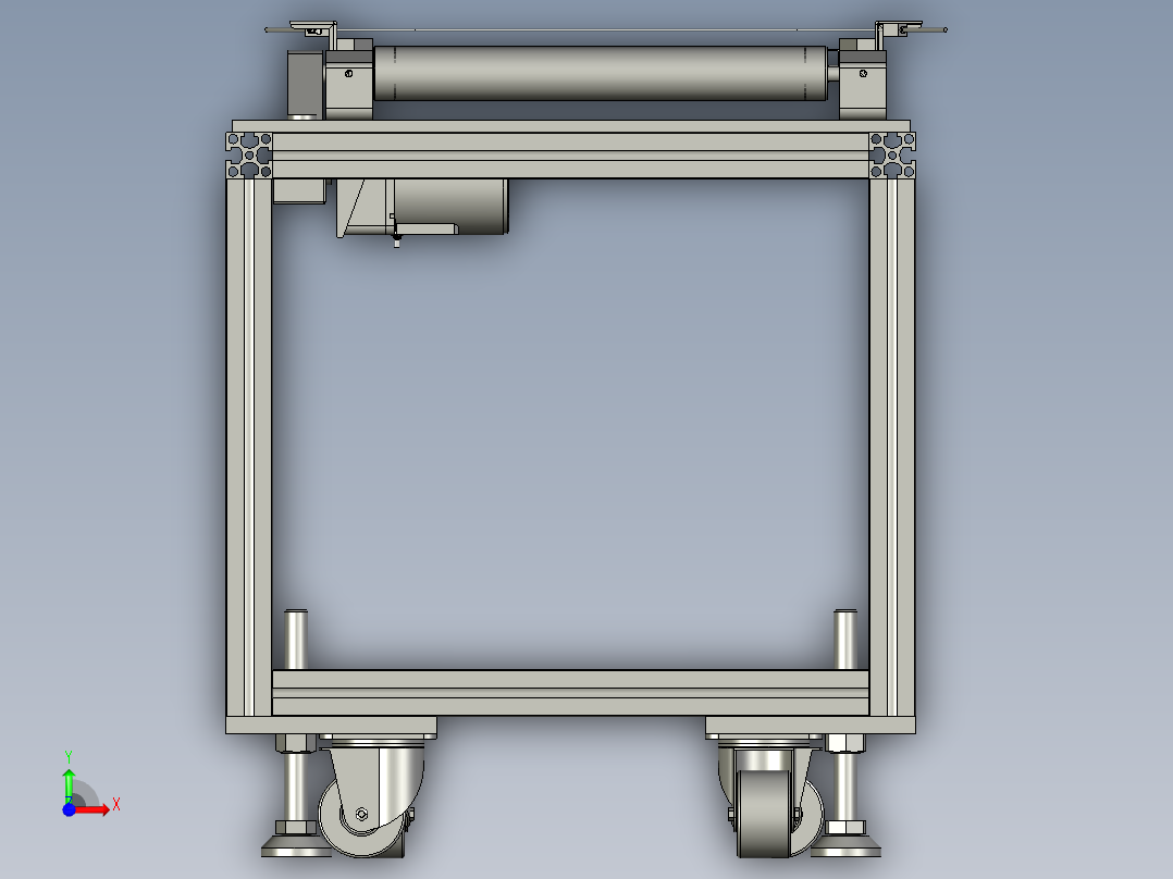 buffer皮帶輸送帶-接駁輸送帶21改1前视图